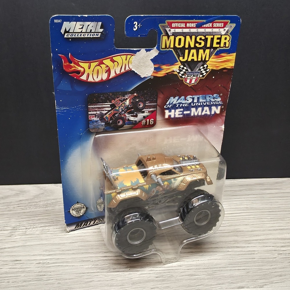 Hot Wheels Monster Jam - Master of the Universe - Metal Collection - Unopened - Picture 7 of 13